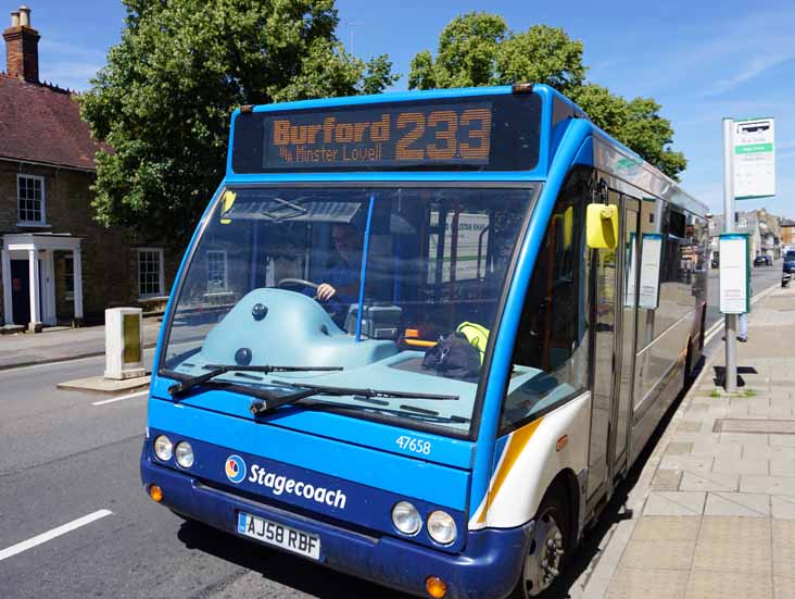 Stagecoach Oxford Optare Solo 47658